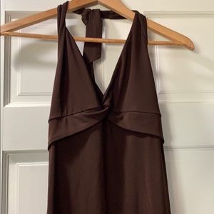 Halter top dress from BCBG